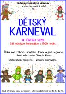 Dětský maškarní karneval 1